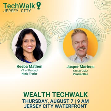 Cover Image for Wealth TechWalk | Jersey City, 8/7