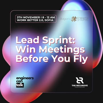 Cover Image for Lead Sprint: Win Meetings Before You Fly (Pre-Conference Growth Workshop)