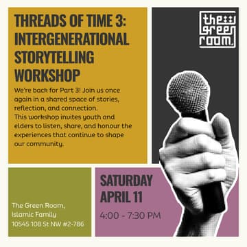 Cover Image for Threads of Time #3: Intergenerational Storytelling Workshop