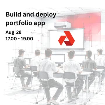 Cover Image for Build & deploy portfolio app