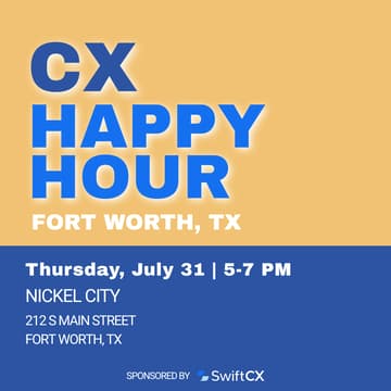 Cover Image for CX Happy Hour - Fort Worth