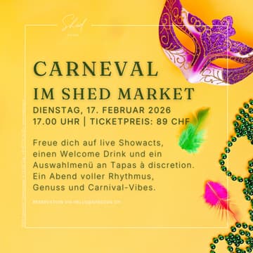 Cover Image for Carneval im SHED Market