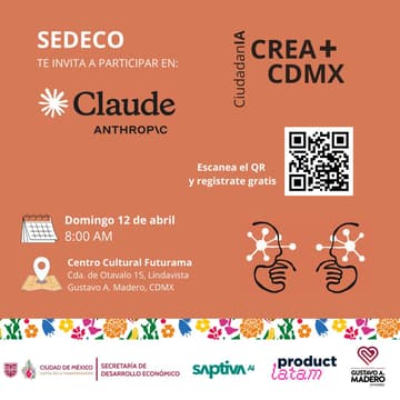 Cover Image for CiudadanIA CREA+ CDMX