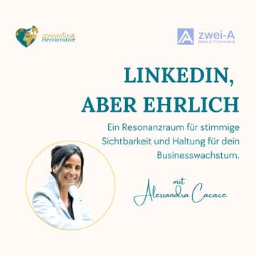 Cover Image for LinkedIn, aber ehrlich mit Alessandra Cacace