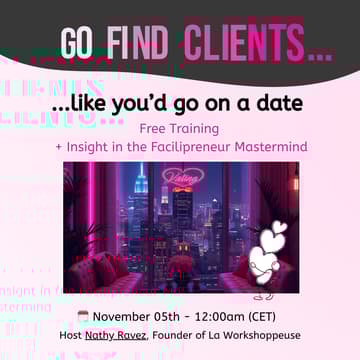 Cover Image for Go Find Clients                           ...as You'd Go on a Dateπ©·
