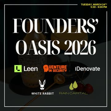 Cover Image for Security Founders' Oasis at RSA 2026