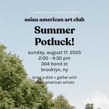 Cover Image for Asian American Art Club Summer Potluck!