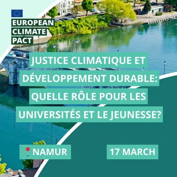 Cover Image for Justice Climatique et développement durable: quelle rôle pour les universités et le jeunesse