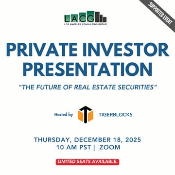 Cover Image for December 18: Private Investor Presentation