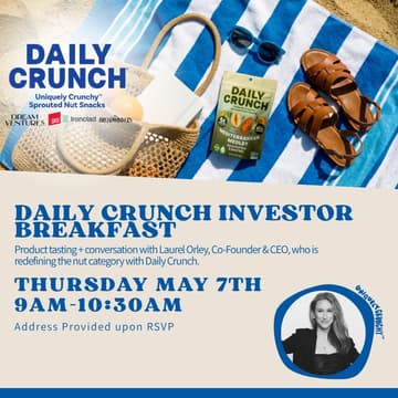 Cover Image for Daily Crunch Investor Event | Hosted by Dream Ventures