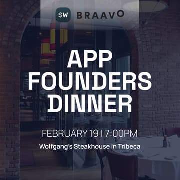 Cover Image for App Founders Dinner – NYC