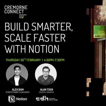 Cover Image for Cremorne Connect: Build smarter. Scale faster with Notion