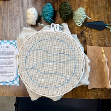 Cover Image for Stitch + Sip: Punch Needle Night
