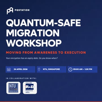 Cover Image for PQStation Quantum-Safe Workshop: BFSI and Government Agencies