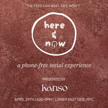 Cover Image for Here & Now: A Phone-Free Experience (NYC)
