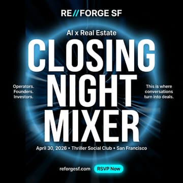 Cover Image for RE//Forge Closing Mixer — AI x Real Estate