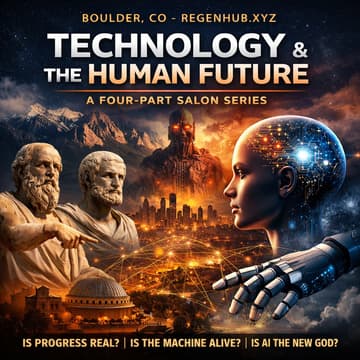 Cover Image for Technology & the Human Future: A Four-Part Salon Series - Session 1