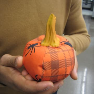 Cover Image for Sewing & 3DP Workshop: Pumpkin Plushie