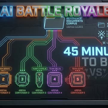 Cover Image for AI Battle Royale - 5 teams, 1 crisis, 45 minutes to briefing!
