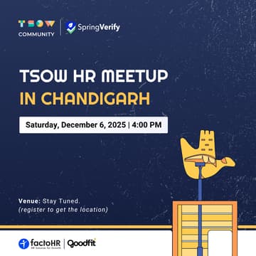 Cover Image for TSOW HR Meetup in Chandigarh