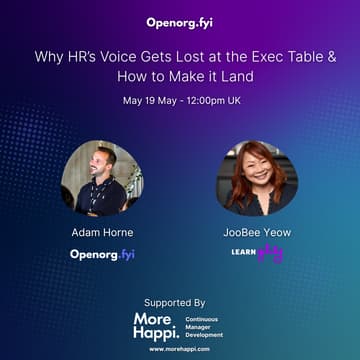 Cover Image for Why HR’s Voice Gets Lost at the Exec Table & How to Make it Land