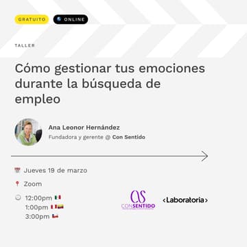 Cover Image for Cómo gestionar tus emociones durante la búsqueda de empleo