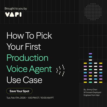 Cover Image for How to Pick Your First Production Voice Agent Use Case