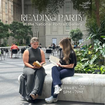 Cover Image for FREE Reading Party at the National Portrait Gallery