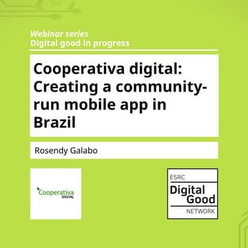 Cover Image for Cooperativa digital: Creating a community-run mobile app in Brazil, Rosendy Galabo
