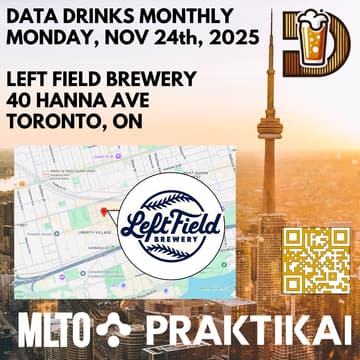 Cover Image for Data Drinks Monthly [TORONTO]