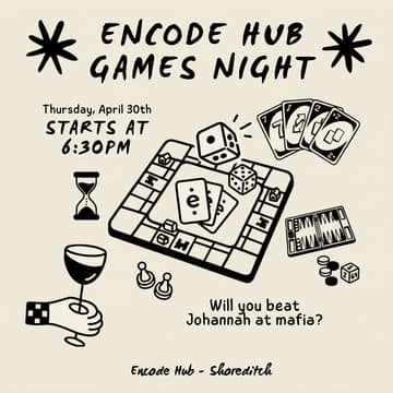 Cover Image for Encode Hub Games Night