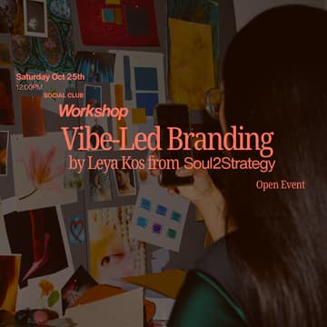 Cover Image for Vibe-led Branding Workshop