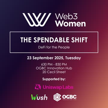 Cover Image for The Spendable Shift by Web3 Women SG