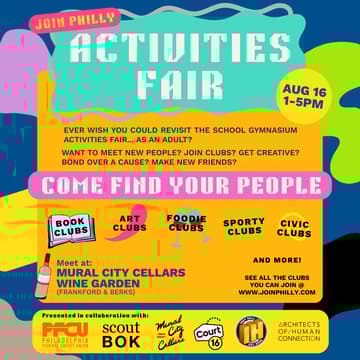 Cover Image for Join Philly: POP-UP ACTIVITIES FAIR