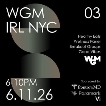 Cover Image for WGM IRL NYC