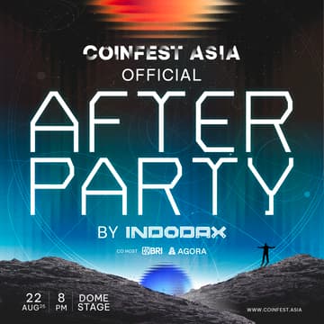 Cover Image for Coinfest Asia Official After Party by Indodax