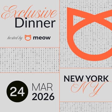 Cover Image for Meow Founders Dinner — DAS 2026