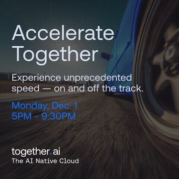 Cover Image for Accelerate Together at AWS re:Invent