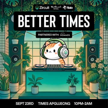 Cover Image for Zircuit x Virtuals x Rialo Present Better Times | KBW 2025