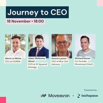 Cover Image for Journey to CEO: Alexis Le Moine (Dorina, PE-backed), Adam Wellesley Wood (W Squared Strategy) and Dennis Layton (Blue Owl Advisors)