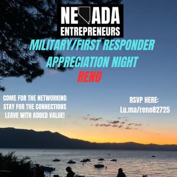 Cover Image for RENO MILITARY/1ST RESPONDER APPRECIATION NIGHT!