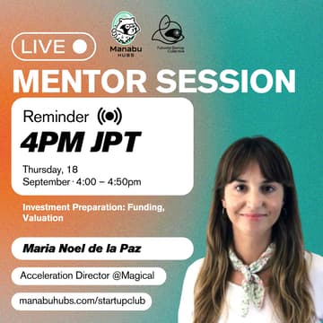 Cover Image for Mentor Session: Investment Preparation, Funding, Valuation