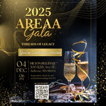 Cover Image for 2025 AREAA Gala: Threads of Legacy