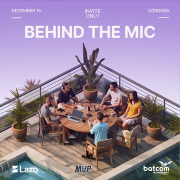 Cover Image for ⁠Behind the mic. Around the table. In the community by Lazo & MVP