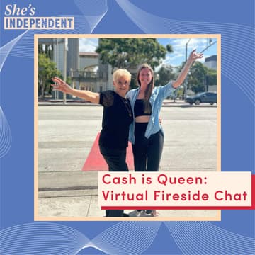 Cover Image for Cash is Queen Virtual Fireside Chat!