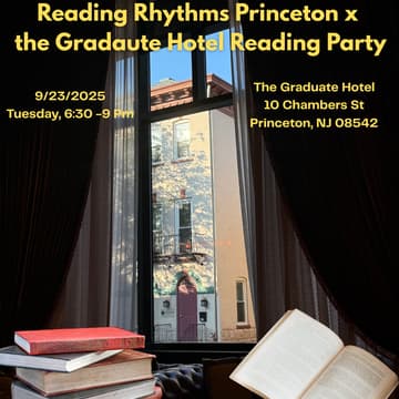 Cover Image for Reading Rhythms Princeton x The Graduate Hotel