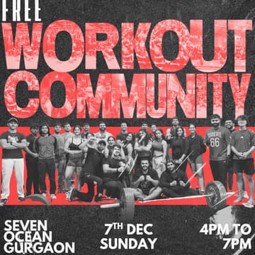 Cover Image for Free Community Workout (gurgaon)