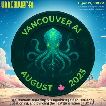 Cover Image for Vancouver AI Community Meetup: 08/27