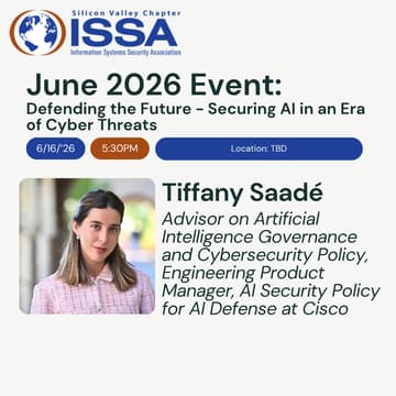 Cover Image for June 2026 Event: Defending the Future - Securing AI in an Era of Cyber Threats