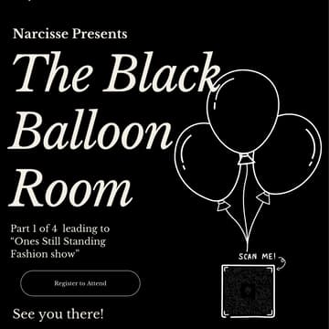 Cover Image for The Black Balloon Room - Open Registration